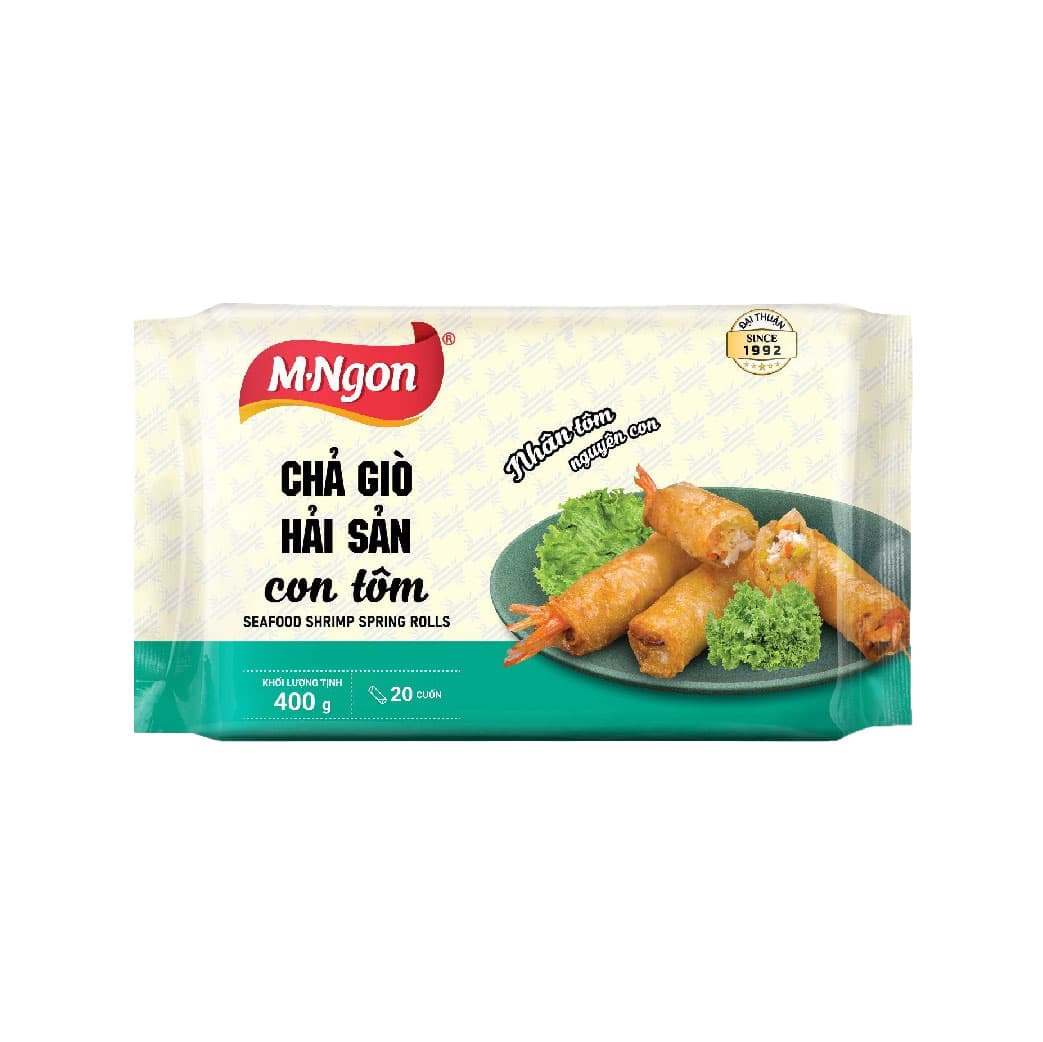 Whole Shrimp Seafood Spring Rolls