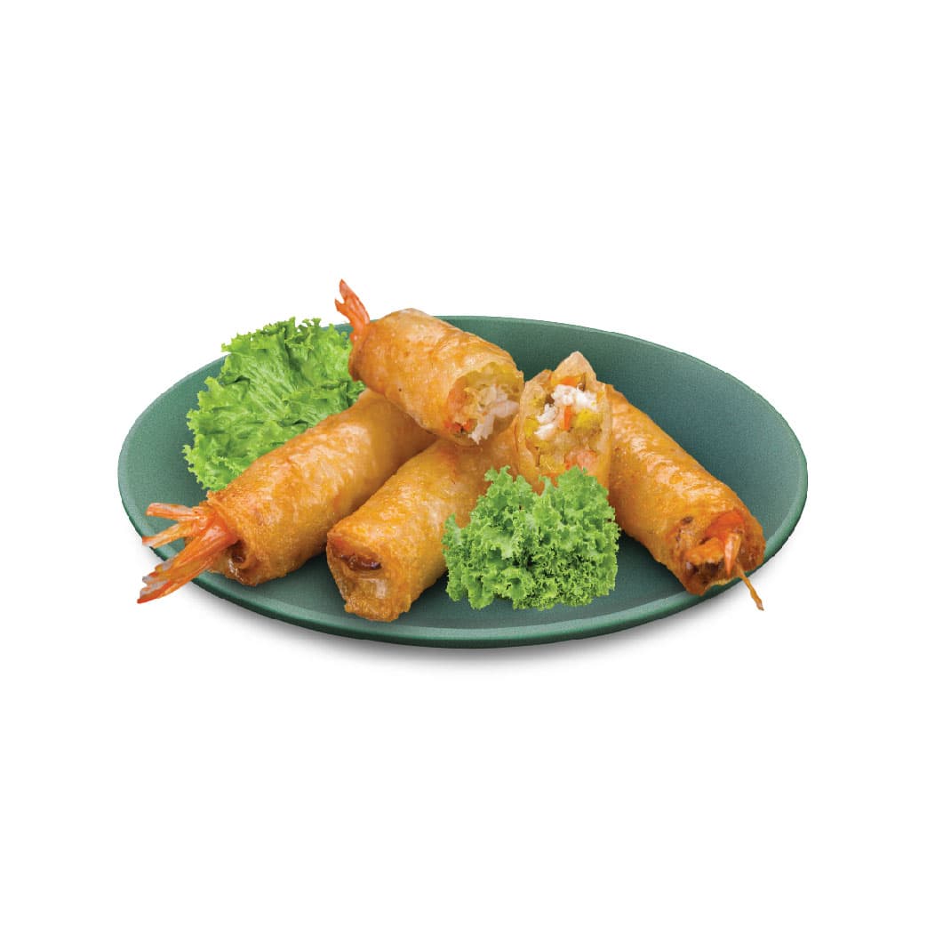 Whole Shrimp Seafood Spring Rolls - 2