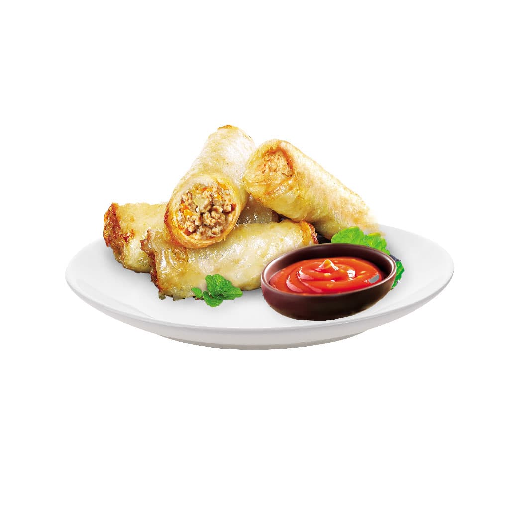 Shrimp and Pork Spring Rolls - 1